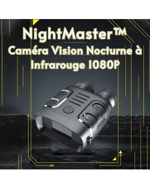 NightMaster™ - Caméra Vision Nocturne à Infrarouge 1080P
