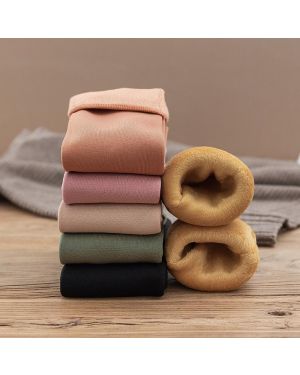 1 paire de Chaussettes d'hiver thermiques polaires