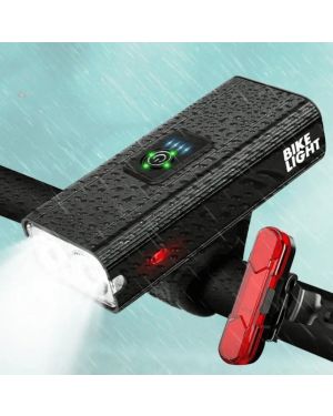 Lampe de Vélo LED 1500 Lumens Rechargeable
