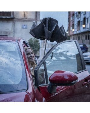 Parapluie Pliable à Fermeture Inversée avec LED