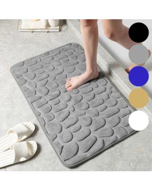 Tapis de bain super absorbant antidérapant mémoire de forme