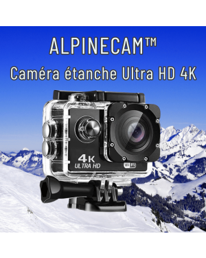 AlpineCam™ - Caméra d'Action Portable Ultra HD 4K