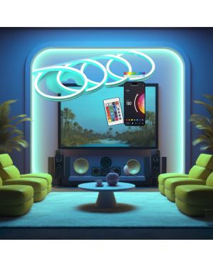 Ruban SmartLED 5 m Compatible avec Siri, Alexa, Google Home