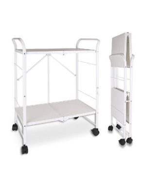 Chariot de Service Roulant Pliable