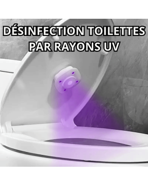 Lampe UV multifonctionnelle de désinfection pour toilettes