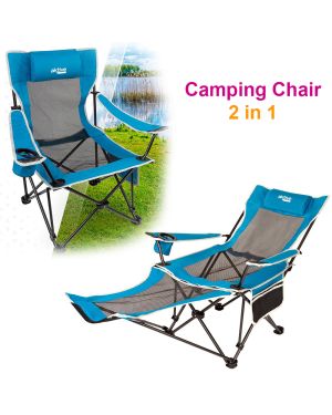 Chaise de Camping 2 en 1