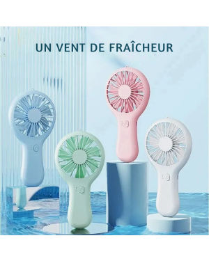 Set de 2 ventilateurs de poche portable PocketBreeze™